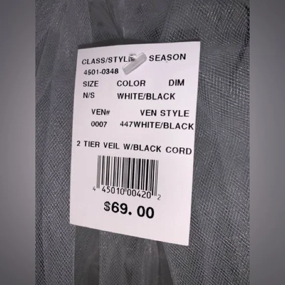 Wedding veil - Picture 2 of 2